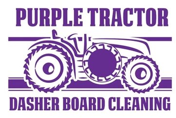 Purple Tractor Dasher Board Cleaning LOGO